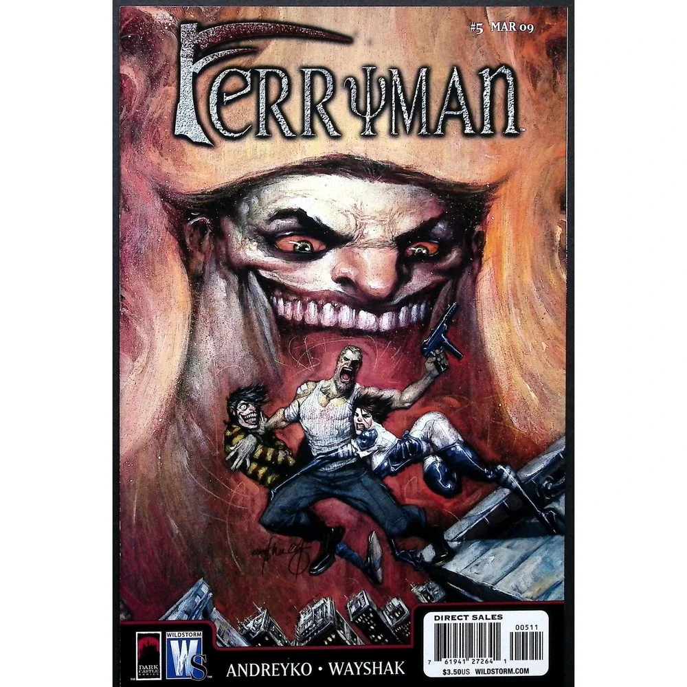 Ferryman #1 2 3 5‎ Dark Castle Marc Andreyko Jonathan Wayshak 4x Comic Lot
